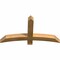 Ekena Millwork Bellingham Rough Sawn Timber Gable Bracket, Western Red Cedar, 48"W x 26"H x 4"D x 4"F, 13/12 Pitch GBW048X26X0404BEL00RWR - alternate 4